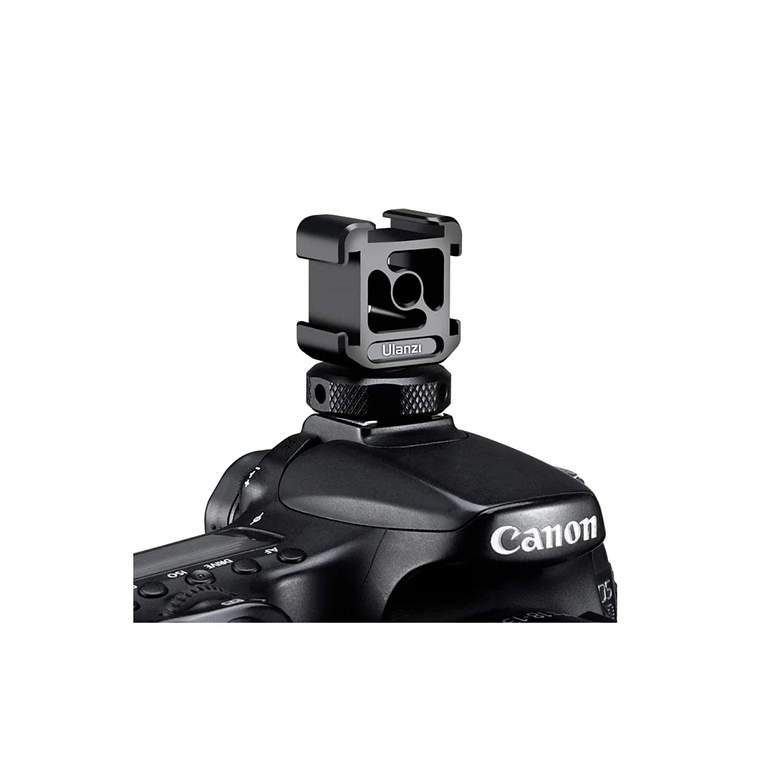 Ulanzi UL-2132 PT-12 Adaptador Triple Zapata Fria 2