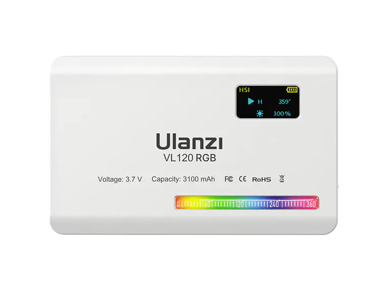 Ulanzi UL-2495 VL120 RGB Lampara Led Con 20 Efectos Luminosos 2