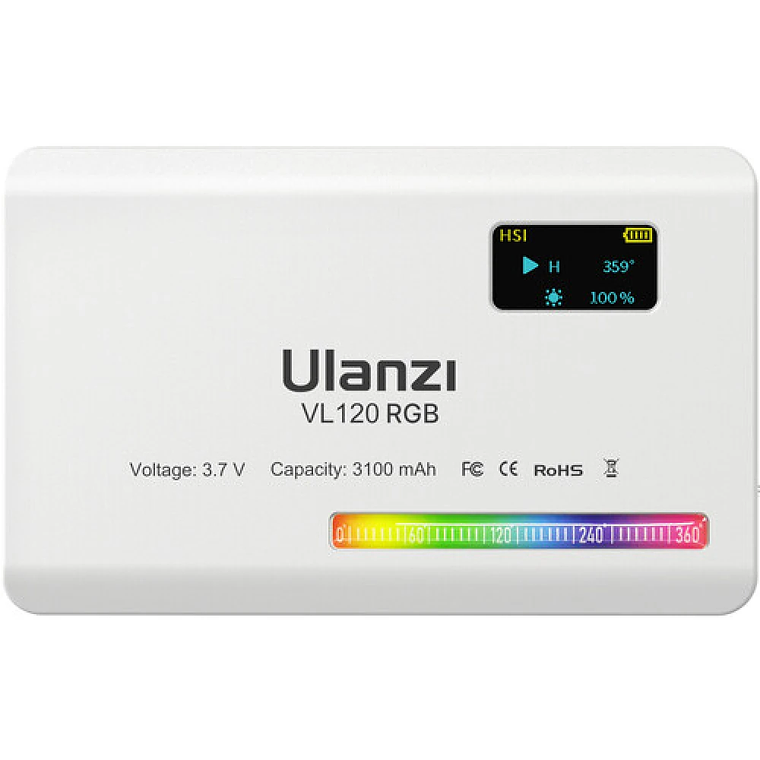 Ulanzi UL-2495 VL120 RGB Lampara Led Con 20 Efectos Luminosos 2