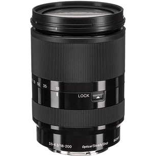 Lente Sony  E 18–200mm F3,5–6,3 OSS LE