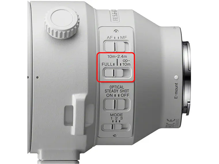 Sony Alpha FE 200-600mm F5.6-6.3 G OSS 12