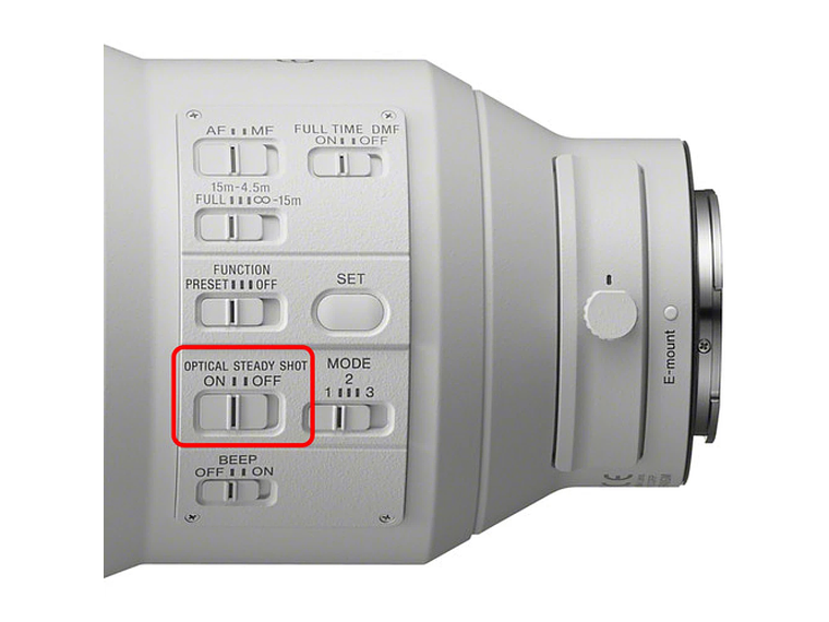 Lente Sony  FE 600mm F4 GM OSS 6