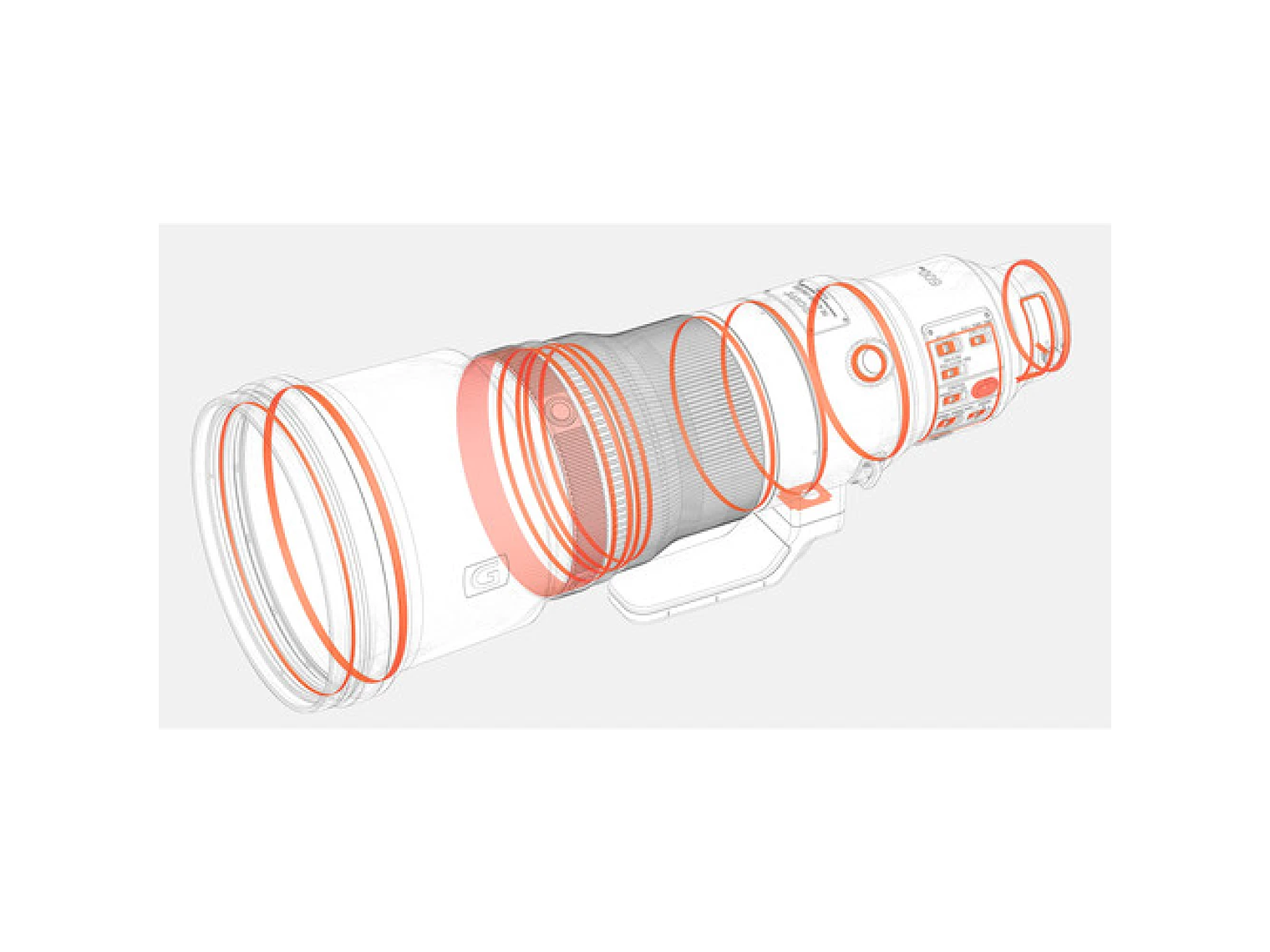 Lente Sony  FE 600mm F4 GM OSS 7