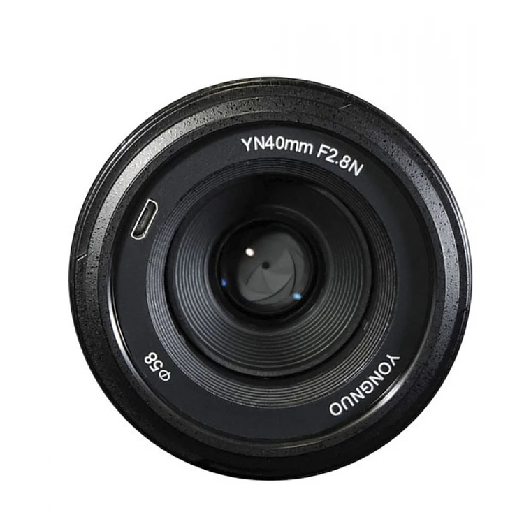 Lente Yongnuo 40mm f/2.8 F Nikon 1