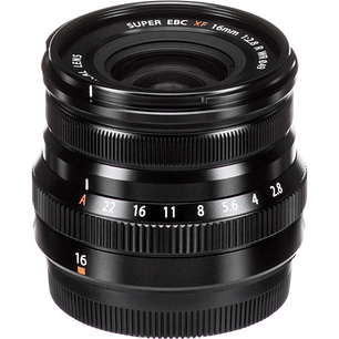 Fujifilm XF  16mm F2.8 R WR Black