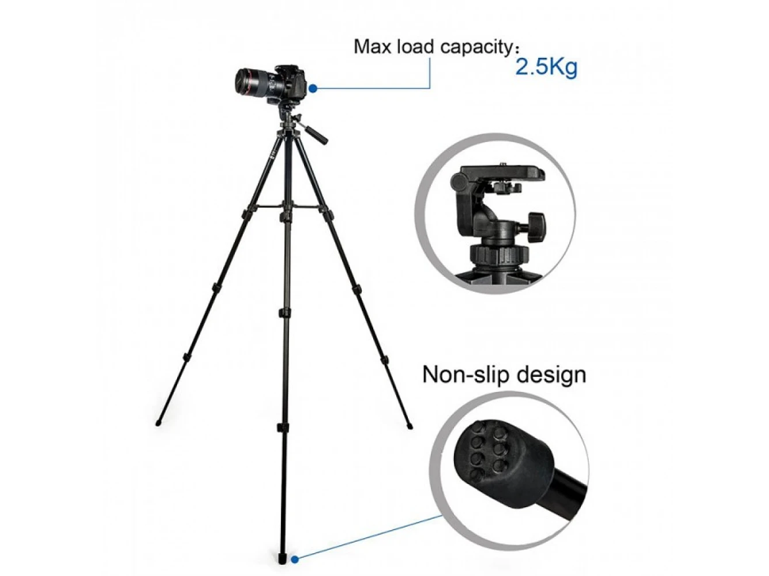 Tripode Benro  Portatil T560 2