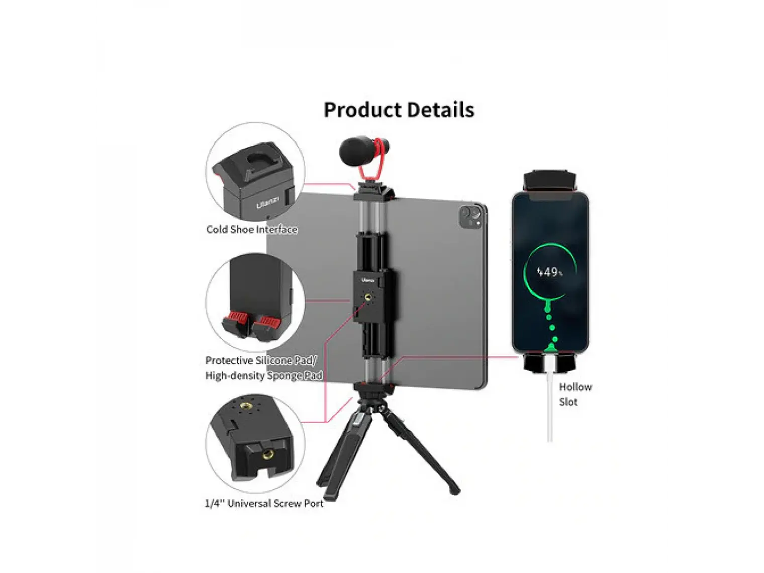 Ulanzi ST-29 Soporte para Smartphone y tablets 2