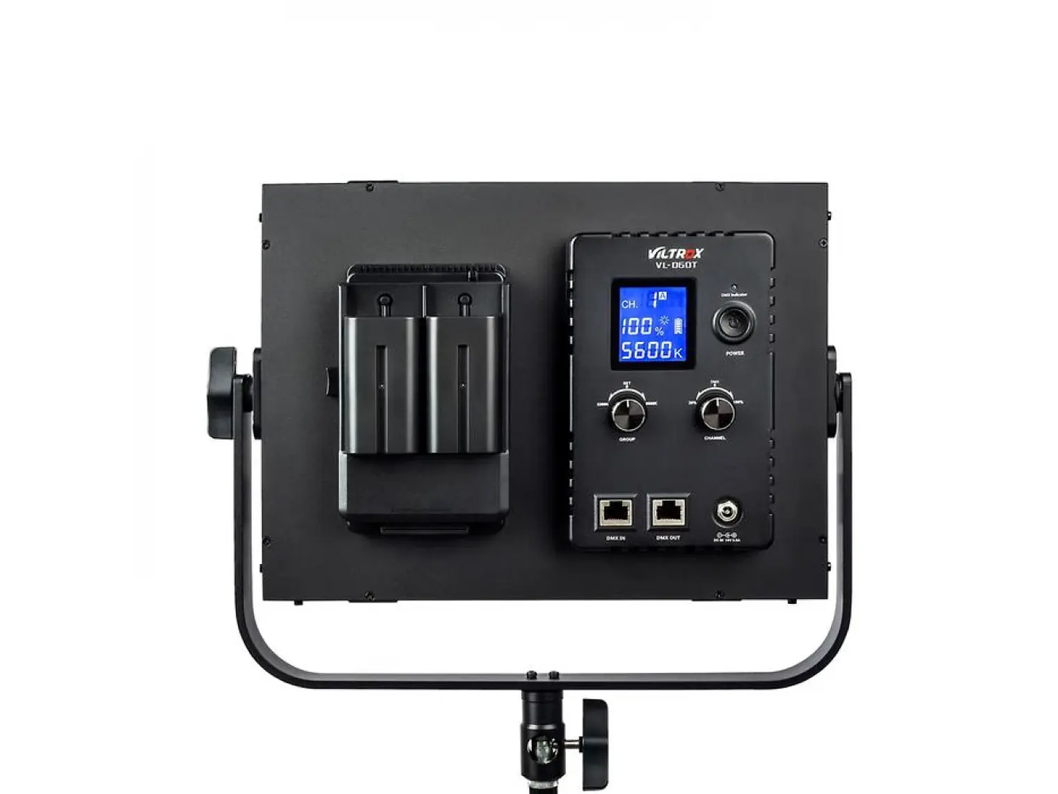 Viltrox VL-D60T Kit de 2 Luces LED 60W CRI +95 4