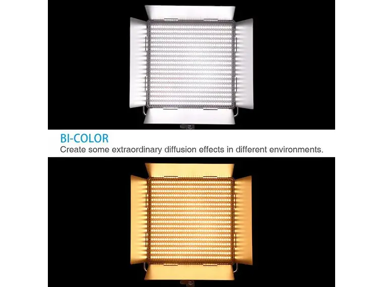 Viltrox VL-D60T Kit de 2 Luces LED 60W CRI +95 6