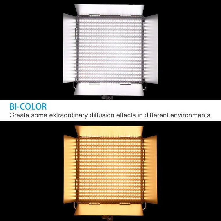 Viltrox VL-D60T Kit de 2 Luces LED 60W CRI +95 6