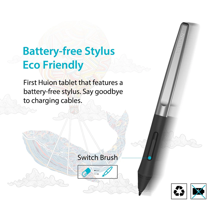 HUION PEN TABLET INSPIROY H950P 7