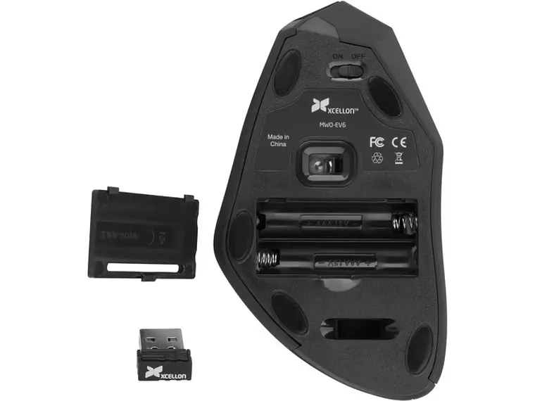 Xcellon  Mouse Ergonomico MWO-EV6 Wireless  5