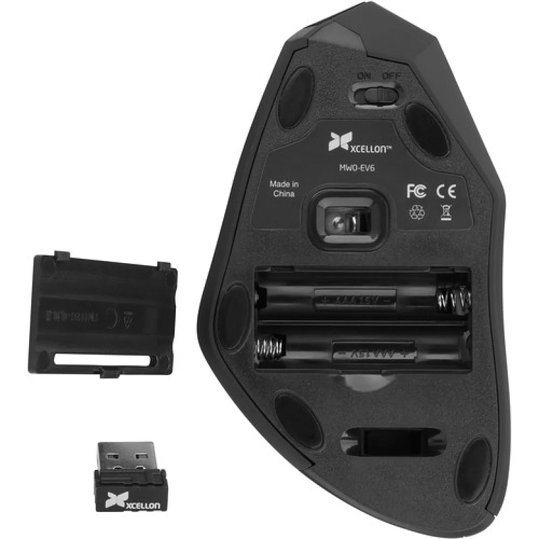 Xcellon  Mouse Ergonomico MWO-EV6 Wireless  5