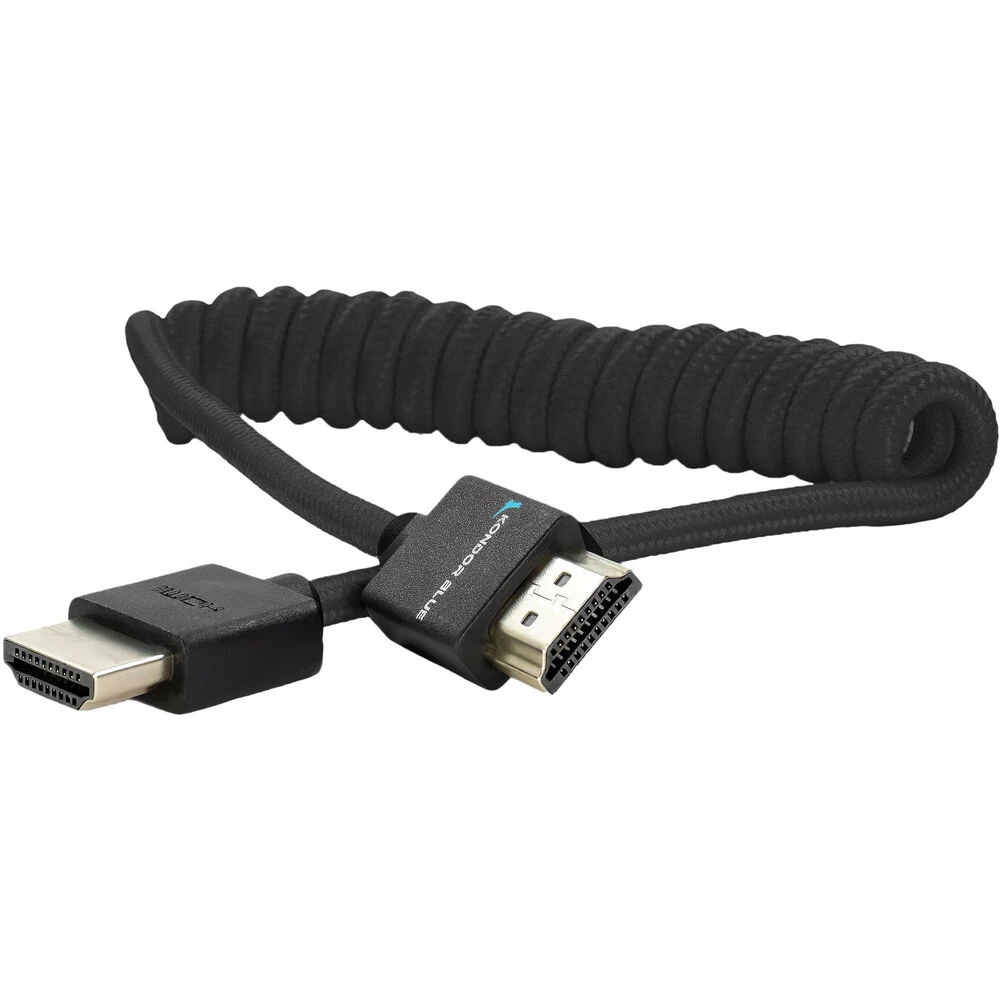 KONDOR COILED FULL HDMI CABLE - 12 - 24
