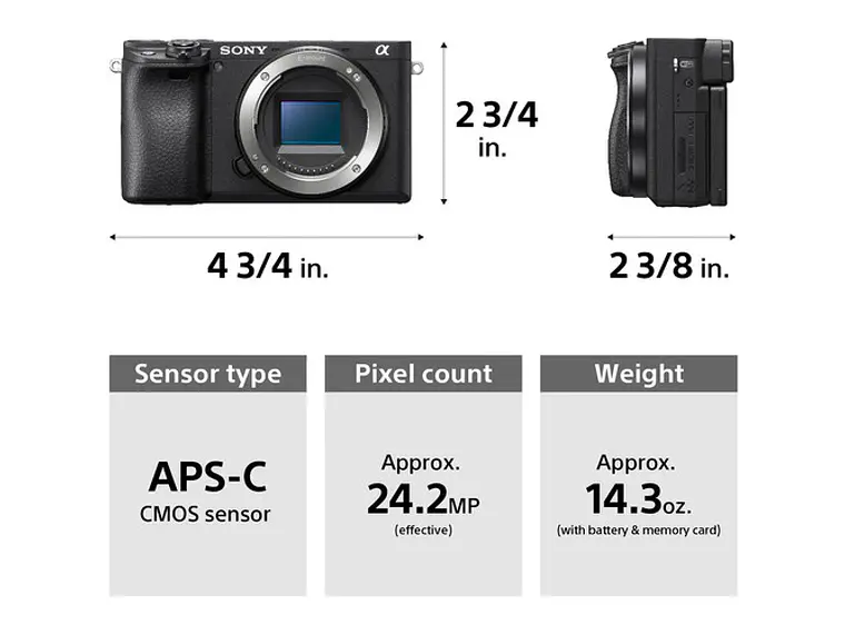 Sony A6400 solo cuerpo 7
