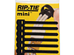 RIP-TIE Q-35-007 MINI CABLE WRAPS - BLK - Miniatura 1