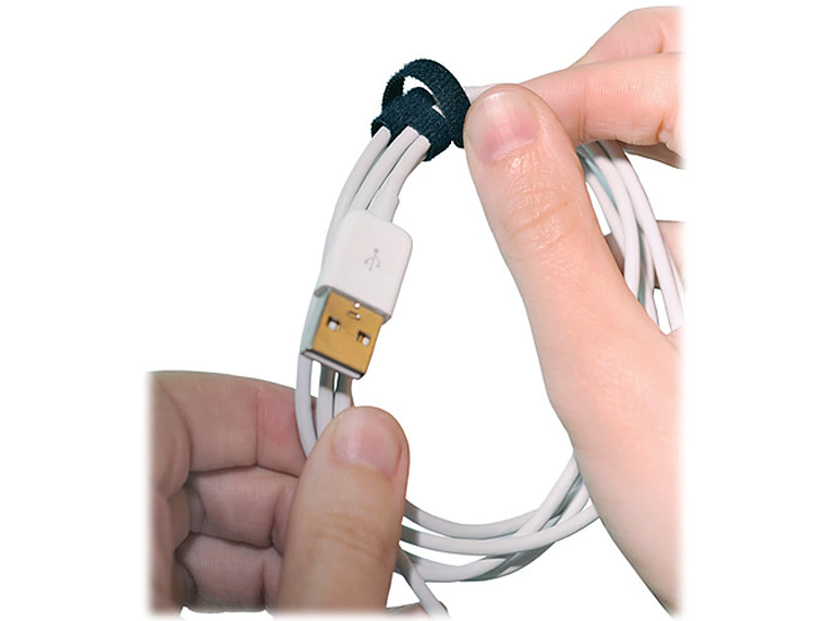 RIP-TIE Q-35-007 MINI CABLE WRAPS - BLK 2