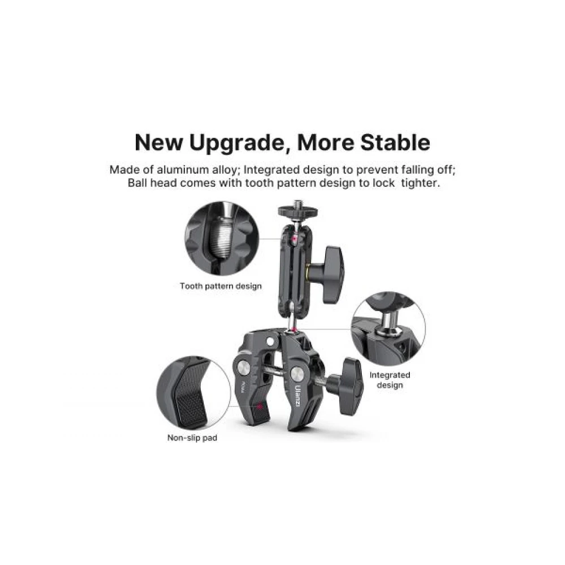  Ulanzi R094 Clamp con Brazo para Accesorios o Camaras 2