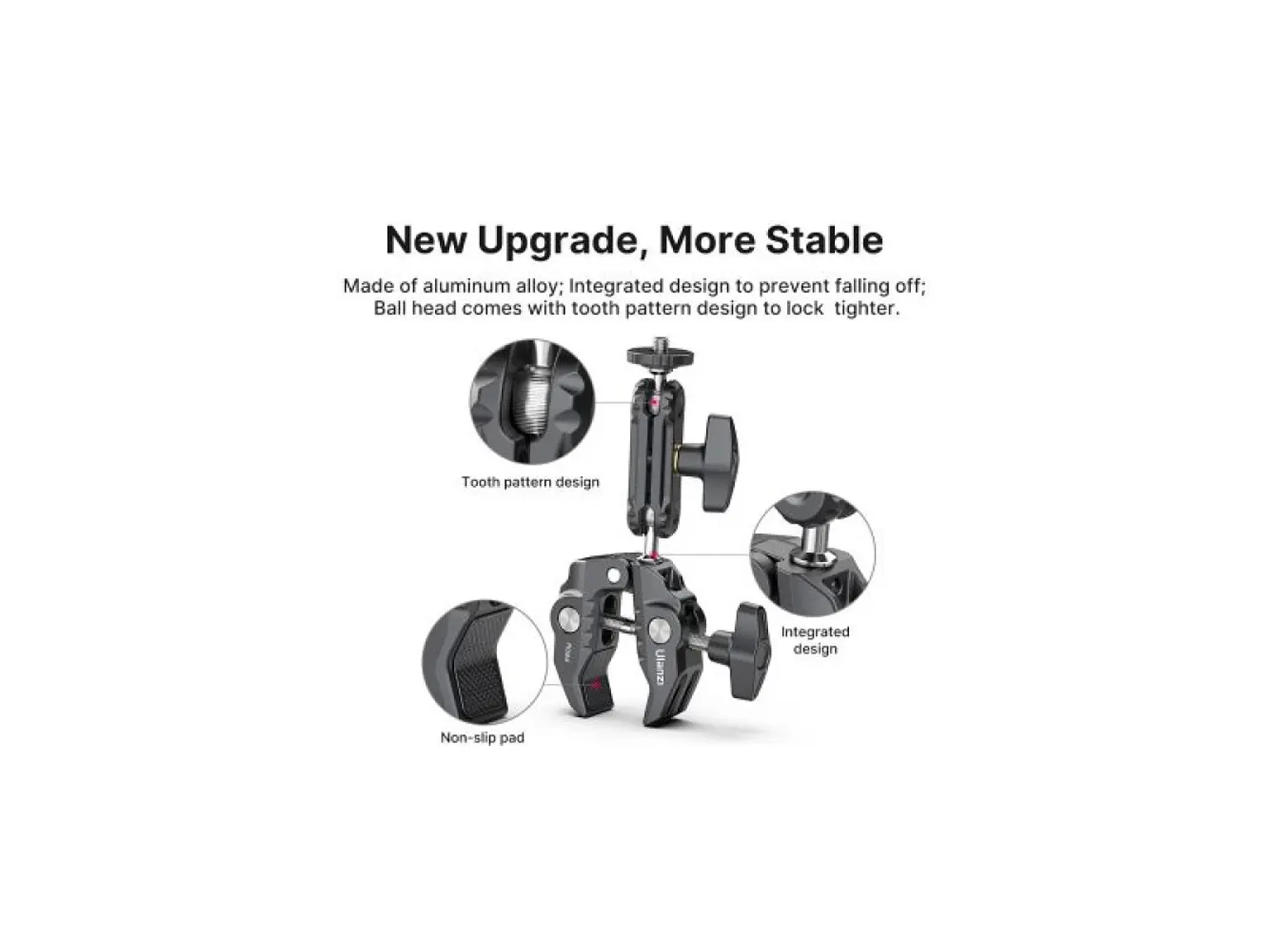  Ulanzi R094 Clamp con Brazo para Accesorios o Camaras 2