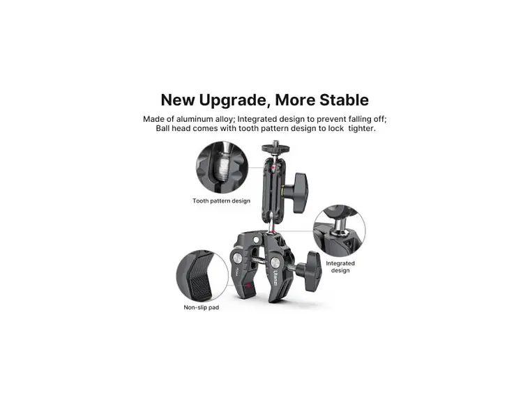  Ulanzi R094 Clamp con Brazo para Accesorios o Camaras 2