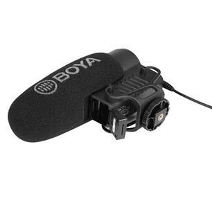 BOYA BY-BM3051S Microfono Shotgun Stereo y mono