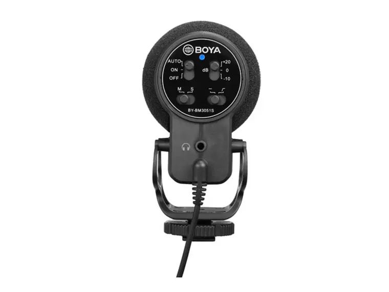 BOYA BY-BM3051S Microfono Shotgun Stereo y mono 3