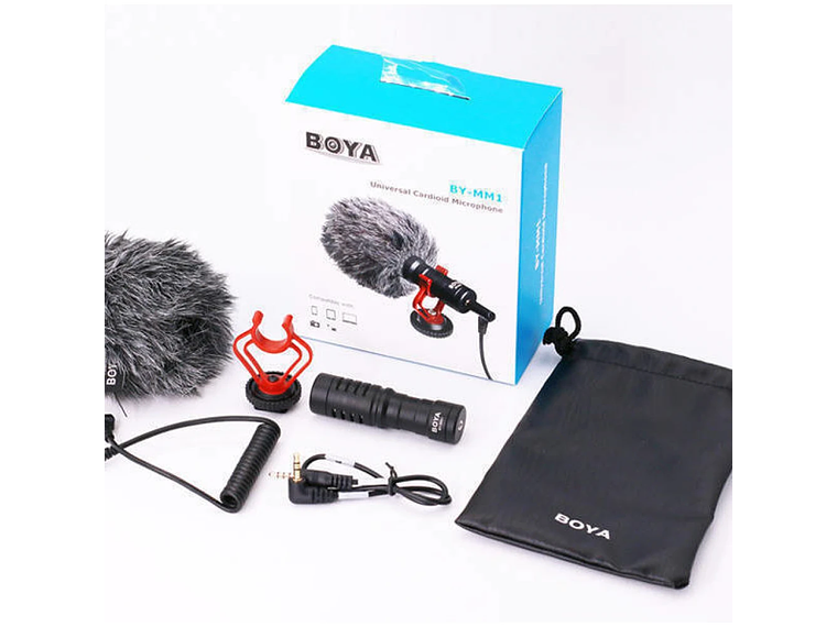 BOYA BY-MM1 Microfono Compacto Cardioide 3