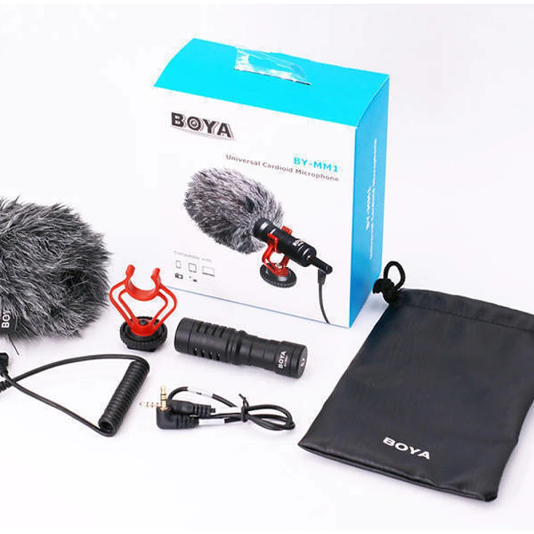 BOYA BY-MM1 Microfono Compacto Cardioide 3