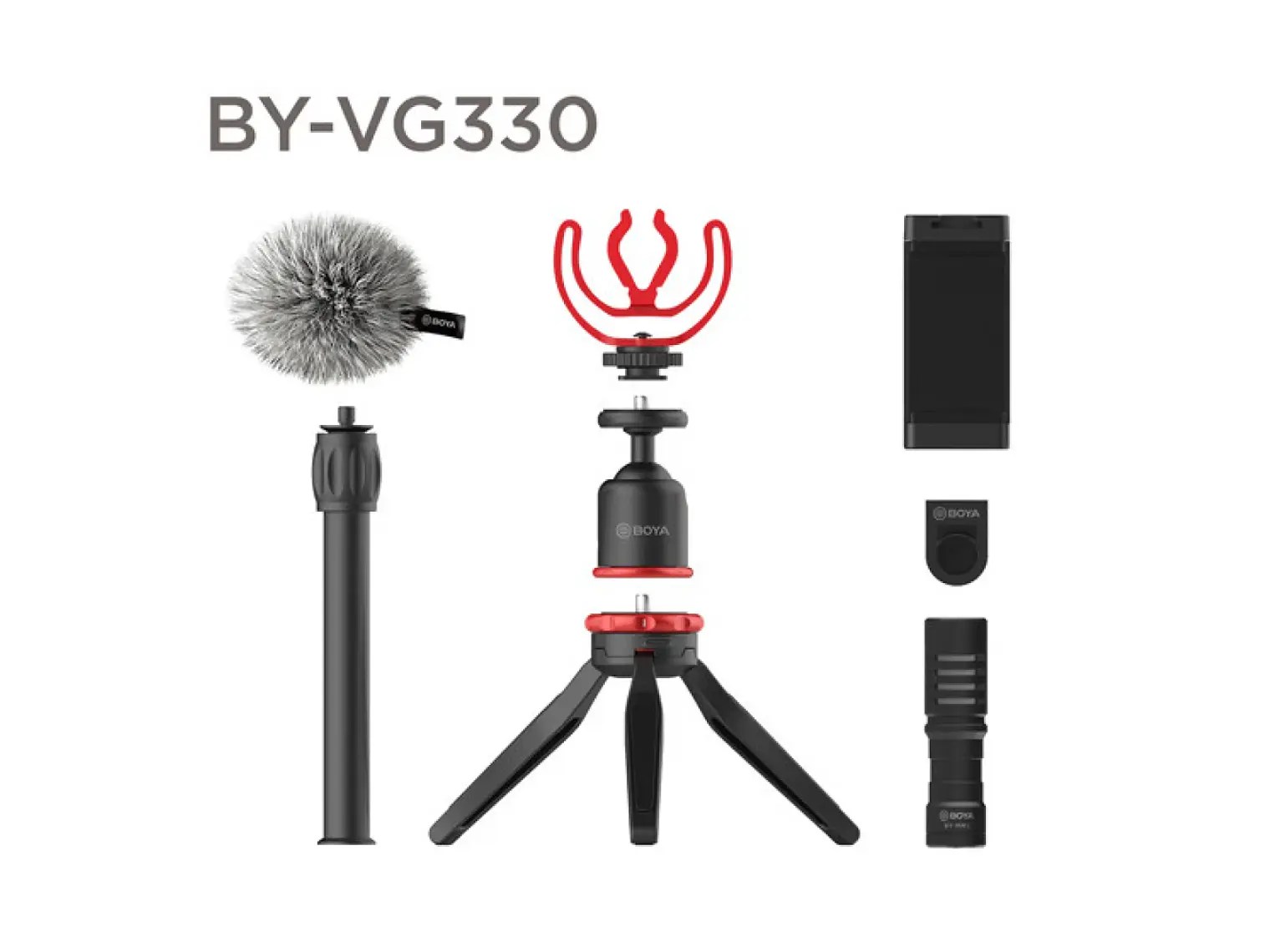 BOYA BY-VG330 Kit de Microfono y Tripode para Celular 1