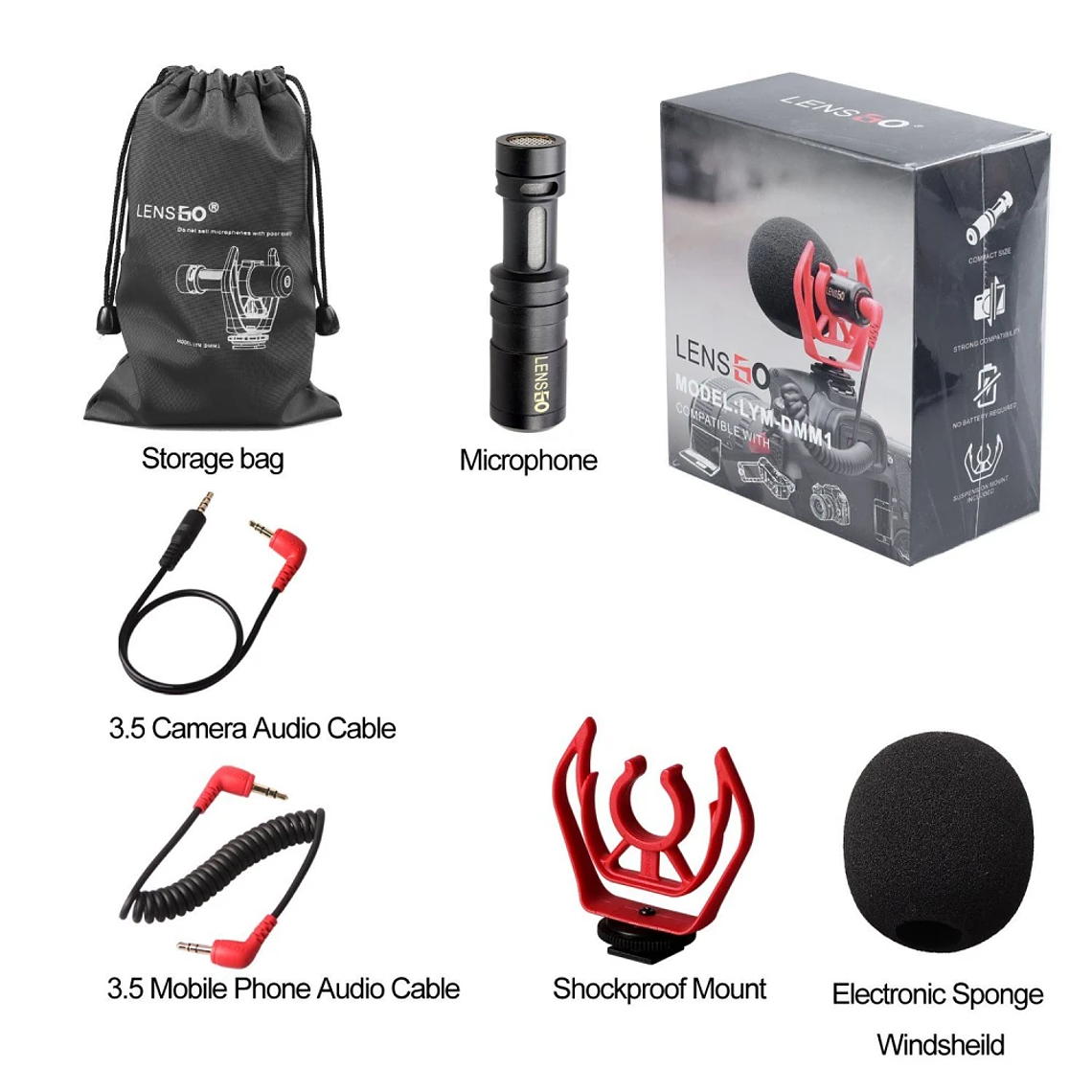 LensGo Microfono DMM1 1