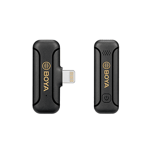 BOYA BY-WM3T2-D1 Micrófono Inalámbrico Lightning 50 metros