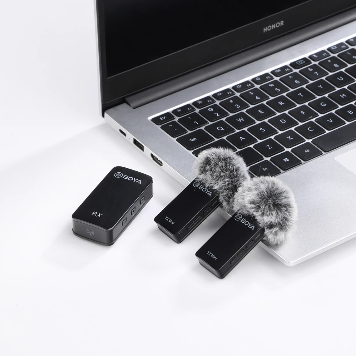 BOYA BY-XM6-S2 Mini Micrófono Inalámbrico Ultra Compacto 100 metros 4