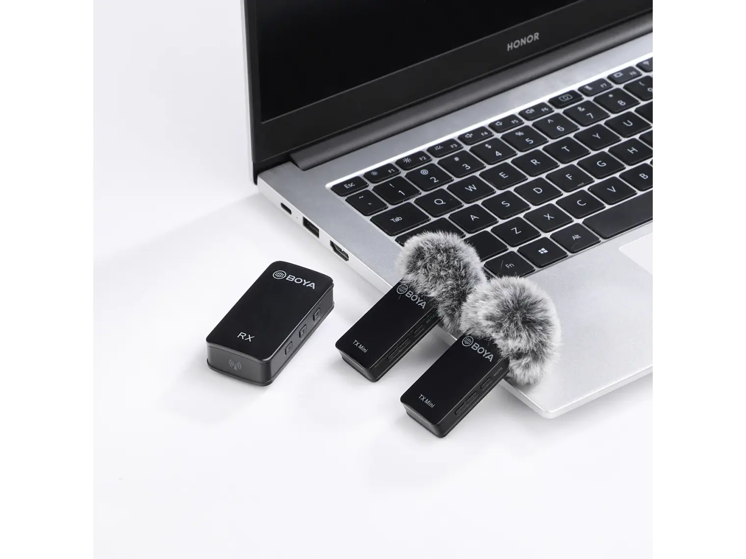 BOYA BY-XM6-S2 Mini Micrófono Inalámbrico Ultra Compacto 100 metros 4