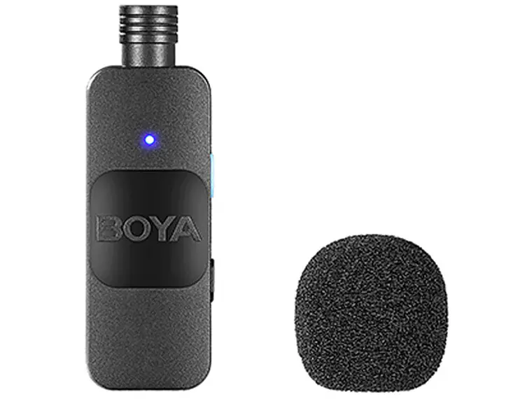 BOYA BY-V20 Microfono Inalambrico Doble. Conexion tipo C 4