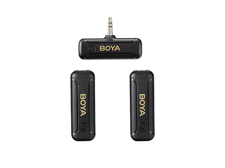 Boya BY-WM3T2-M2 Micrófono Inalámbrico Doble 50 Metros TRS 1