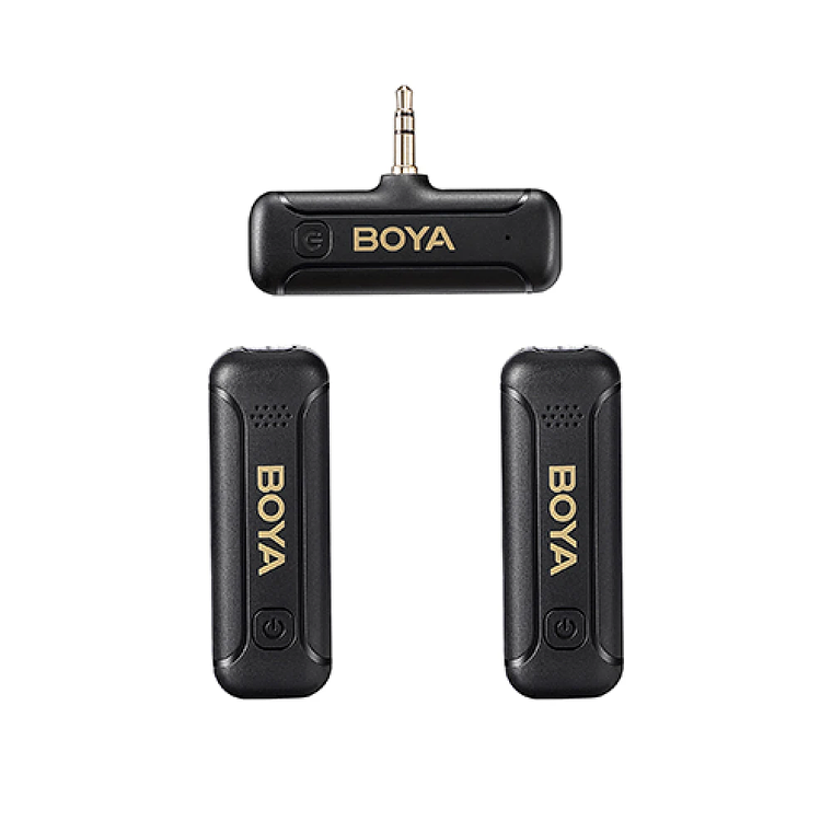 Boya BY-WM3T2-M2 Micrófono Inalámbrico Doble 50 Metros TRS 1