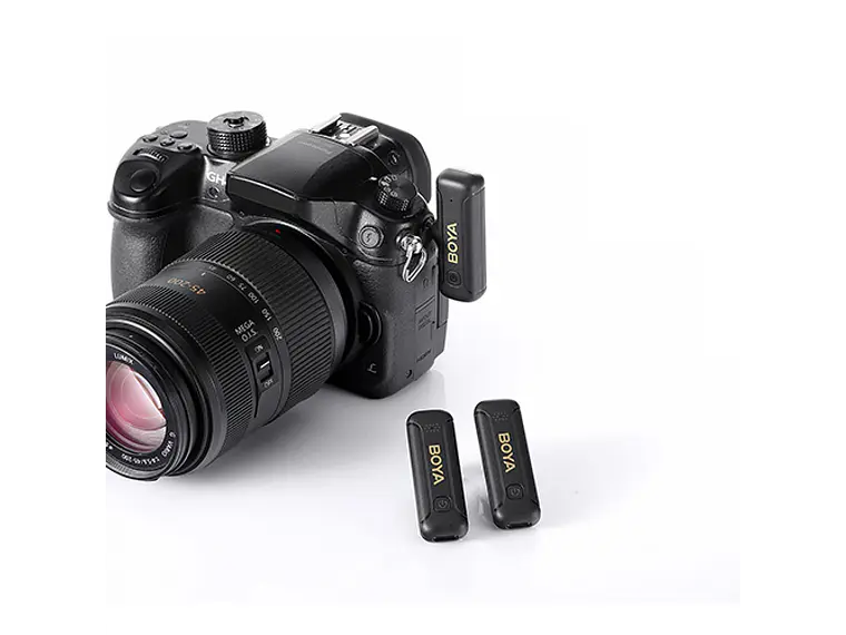 Boya BY-WM3T2-M2 Micrófono Inalámbrico Doble 50 Metros TRS 4