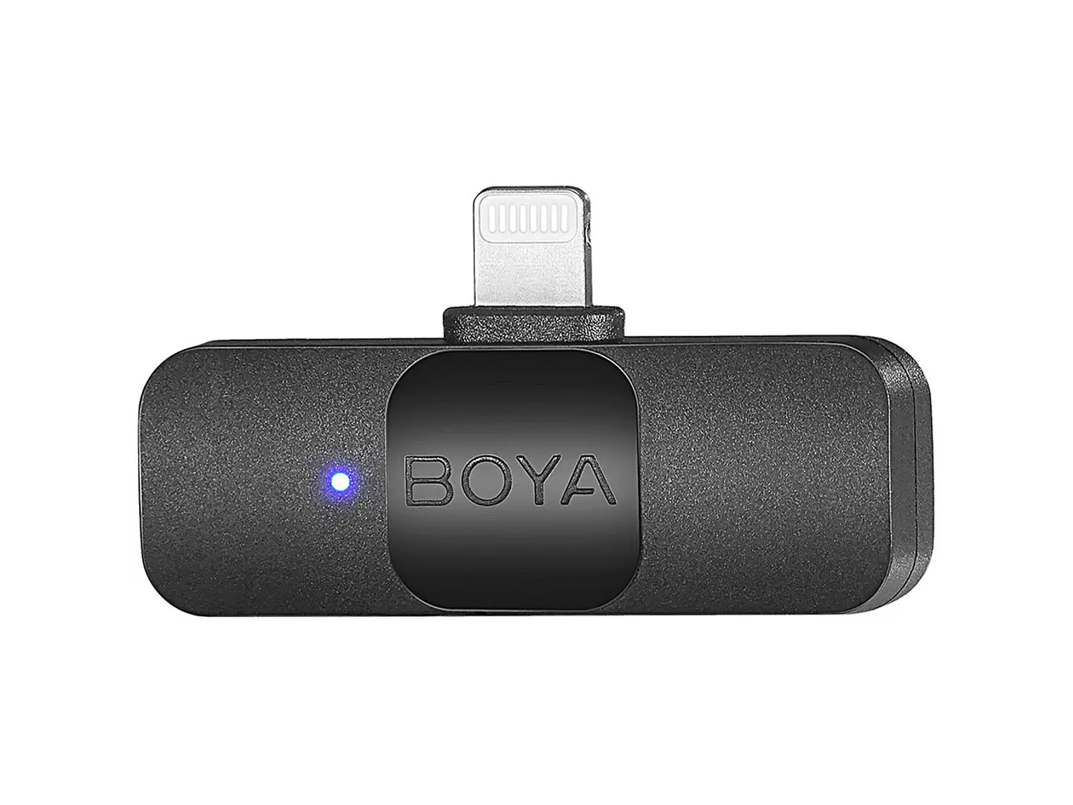 BOYA BY-V2 Microfono Inalambrico Doble. Conexion tipo Lightning 3