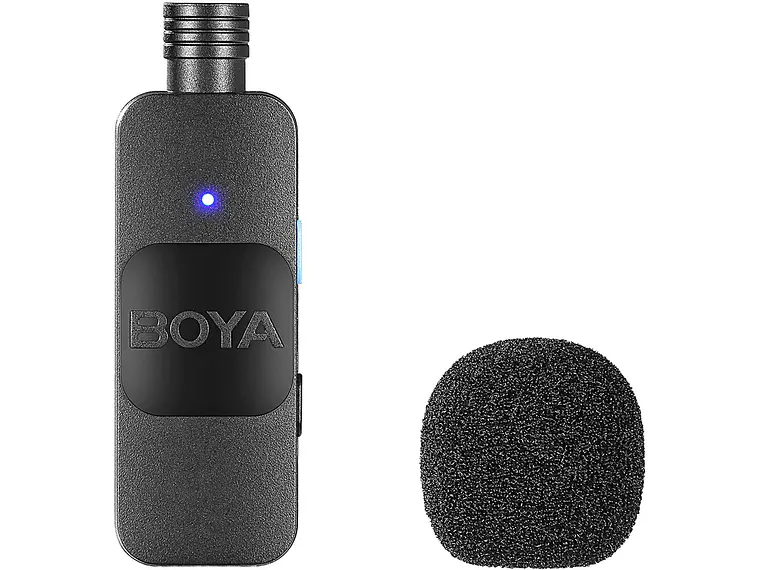 BOYA BY-V2 Microfono Inalambrico Doble. Conexion tipo Lightning 5