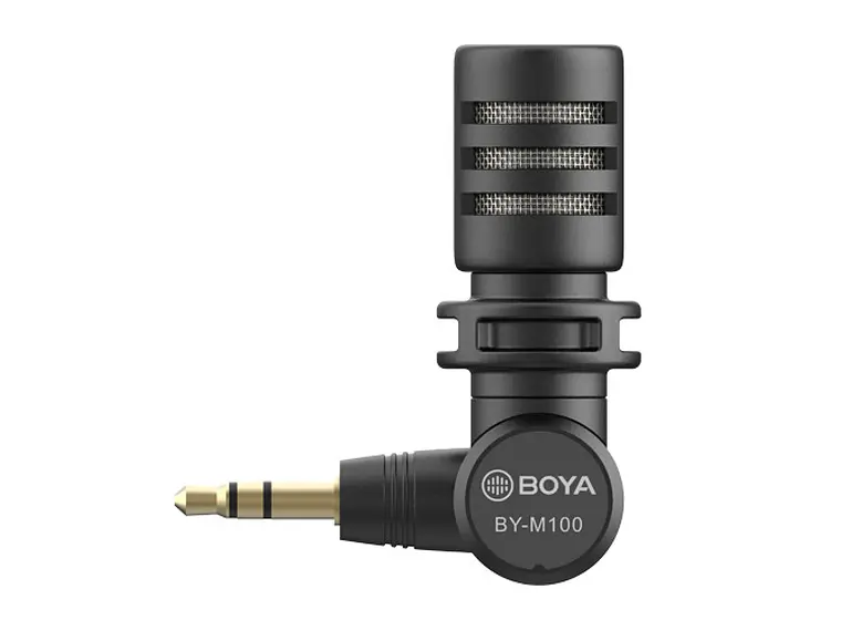 BOYA BY-M100 Microfono Compacto Conector TRS 3.5mm 1