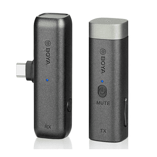 BOYA BY-WM3U Microfono Inalambrico para Camaras, Smartphones y USB-C