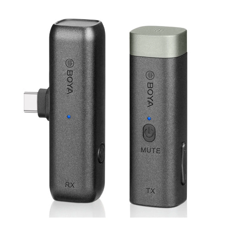 BOYA BY-WM3U Microfono Inalambrico para Camaras, Smartphones y USB-C 1