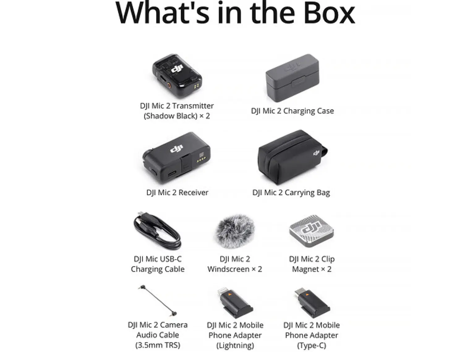 DJI Mic 2 (2TX+1RX+Case) 3