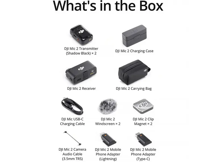 DJI Mic 2 (2TX+1RX+Case) 3