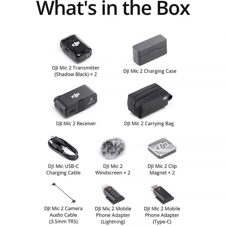 DJI Mic 2 (2TX+1RX+Case) 3