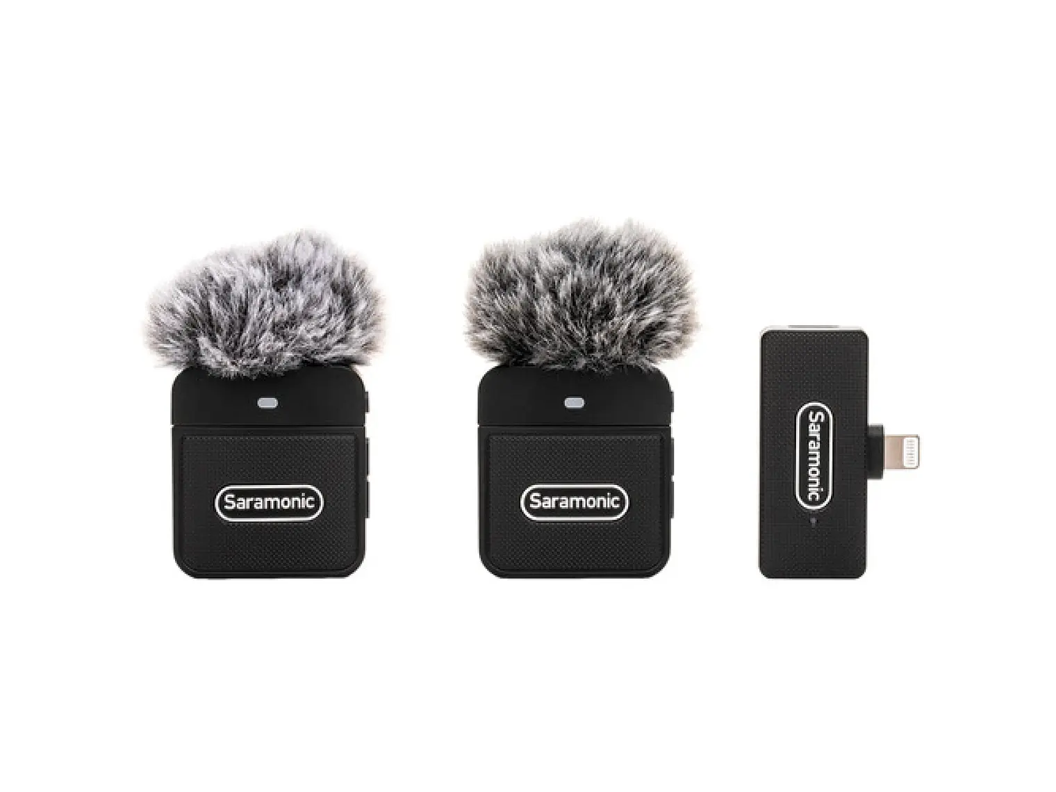 Saramonic Blink 100 B4 Sistema de Micrófono Inalámbrico Compacto, 2 transmisor y 1 receptor, Salida para Iphone 6