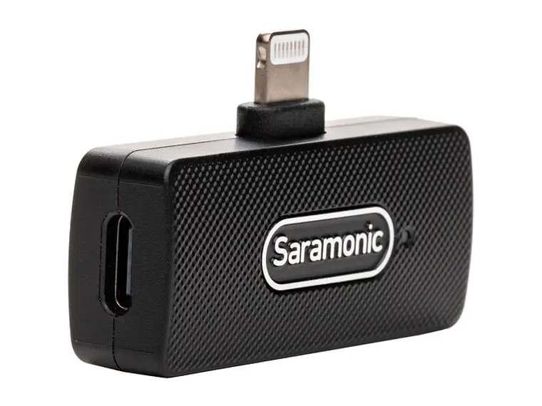 Saramonic Blink 100 B4 Sistema de Micrófono Inalámbrico Compacto, 2 transmisor y 1 receptor, Salida para Iphone 7
