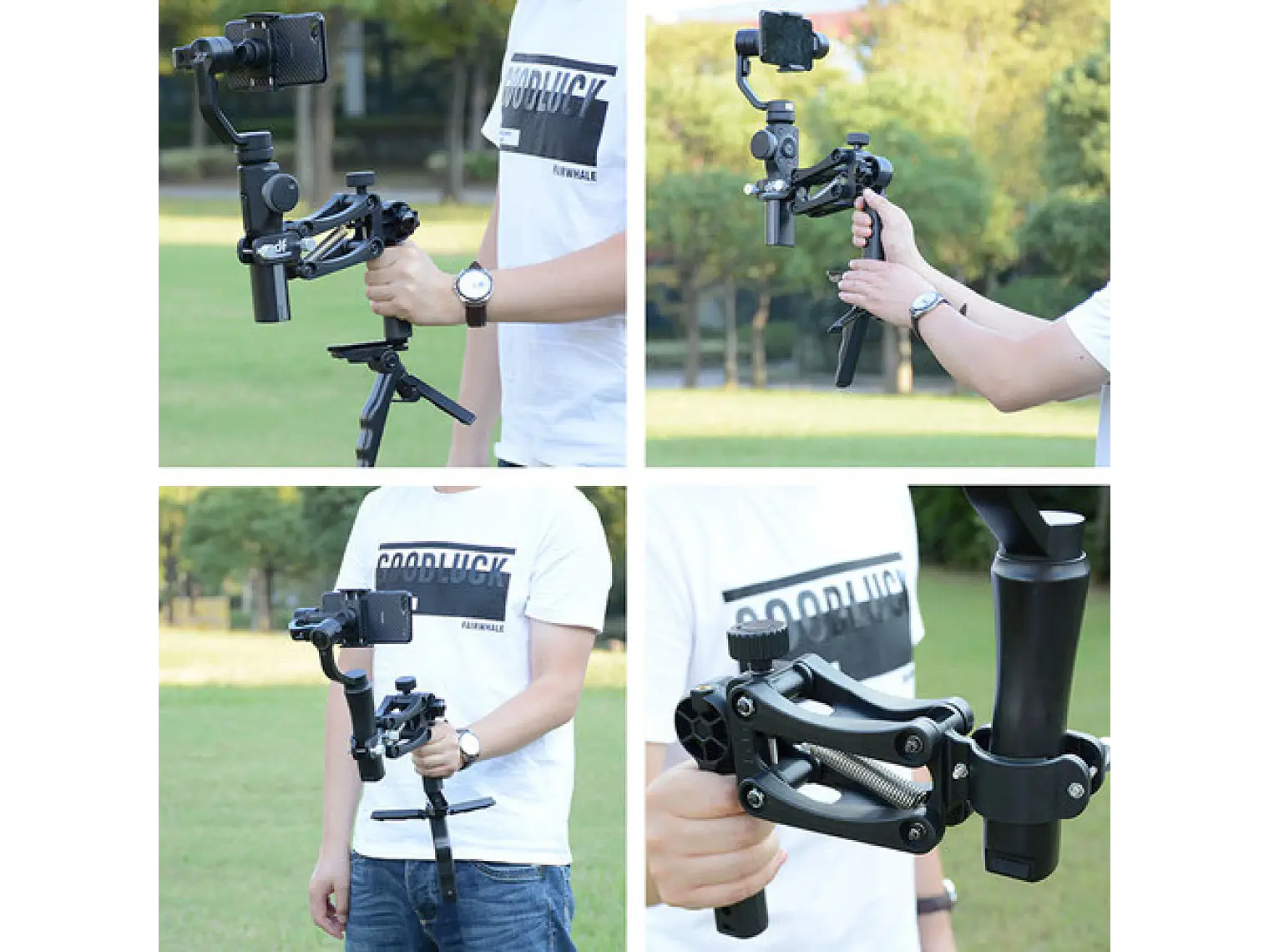 DIGITALFOTO Mango de resorte Z-Axis para Osmo Pocket y Smartphone. 2