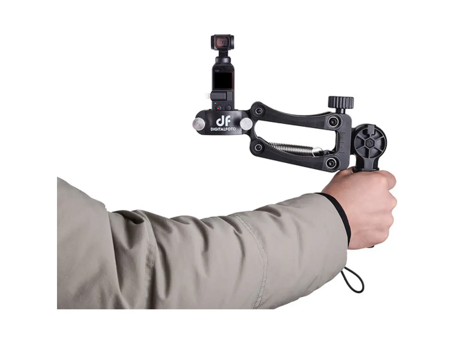 DIGITALFOTO Mango de resorte Z-Axis para Osmo Pocket y Smartphone. 3