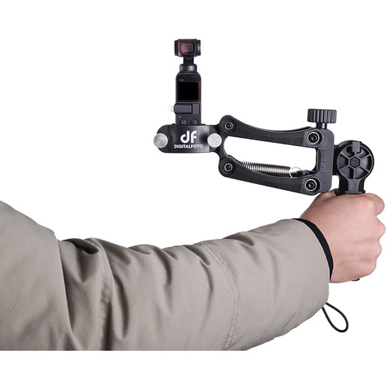 DIGITALFOTO Mango de resorte Z-Axis para Osmo Pocket y Smartphone. 3